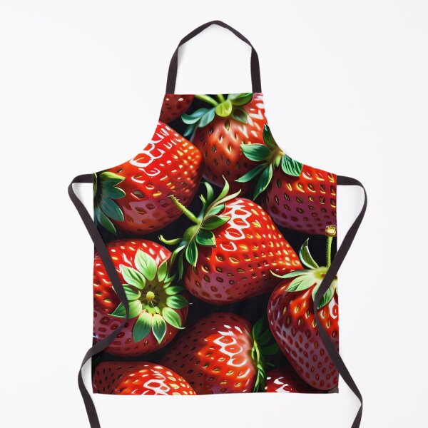 Item preview, Delicious Strawberry Fruit Pattern designed and sold by TheArtOfPat.