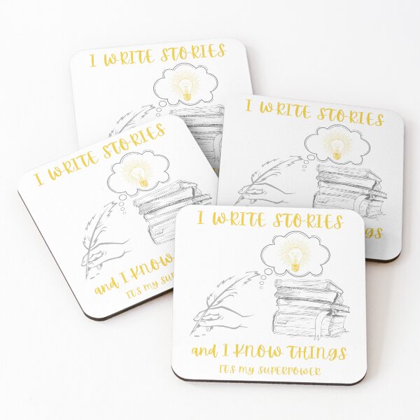 Item preview, I Write Stories designed and sold by Optimystikals.
