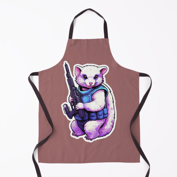 Item preview, Cute Galactical Ferret with Laser Blaster Gun designed and sold by Theodorafort.