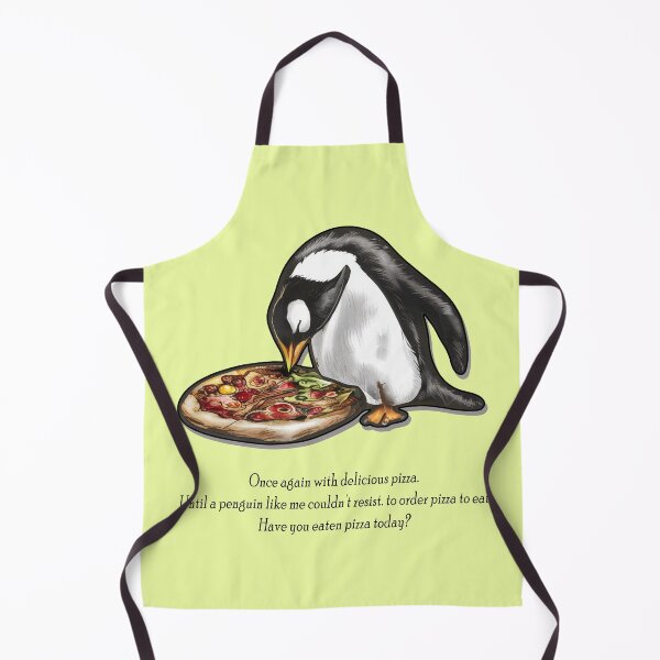 Item preview, penguin pizza designed and sold by winaidigidesign.