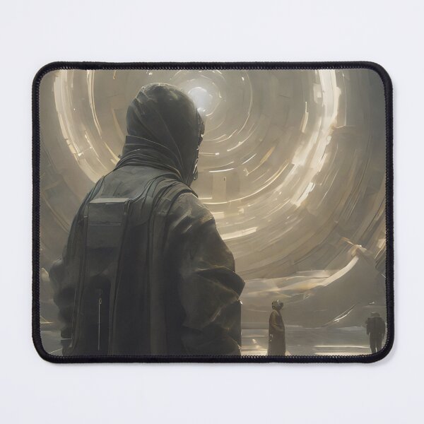 Item preview, Science Fiction Matte Painting Alien Planet designed and sold by MissQuiss.