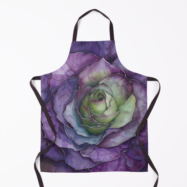 Item preview, blue and purple cactus rose print designed and sold by dcrc.