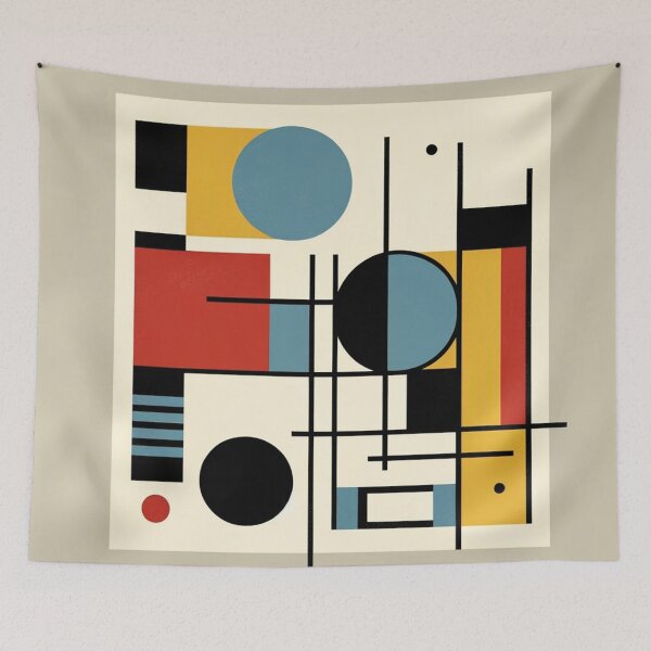 Item preview, Midcentury Modern Art Pattern Print designed and sold by PinUpPizzazz.