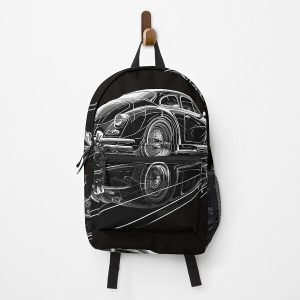 Item preview, Automotive Sketch Design, old car on the mirror road designed and sold by JangmiHorang.