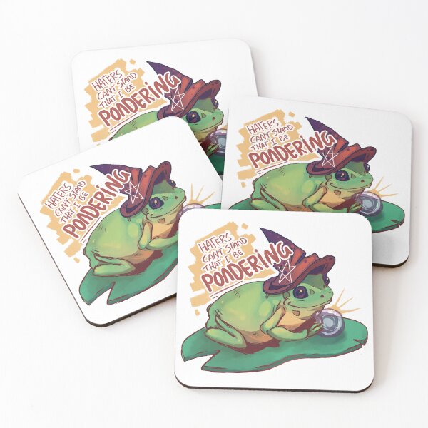 Item preview, Wizard Frog Pondering designed and sold by CharkieSpade.