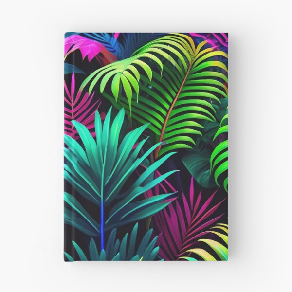 Item preview, Cool Neon Jungle Pattern designed and sold by TheArtOfPat.