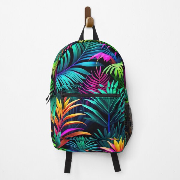 Item preview, Cool Neon Jungle Pattern designed and sold by TheArtOfPat.
