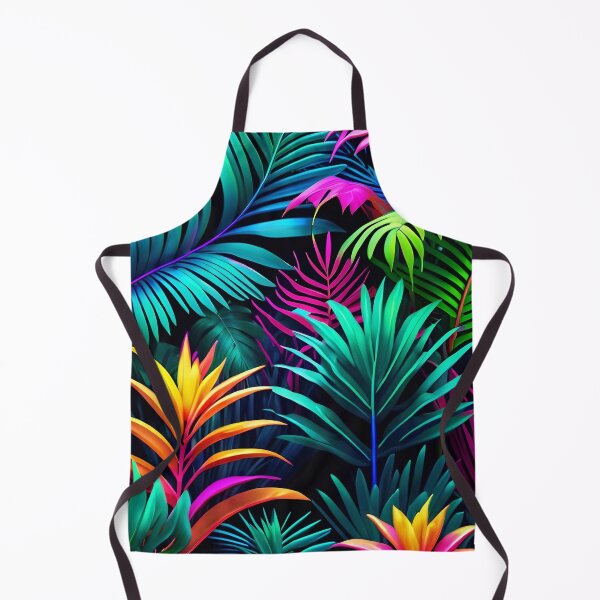 Artikelvorschau, Cool Neon Jungle Pattern entworfen und verkauft von TheArtOfPat.