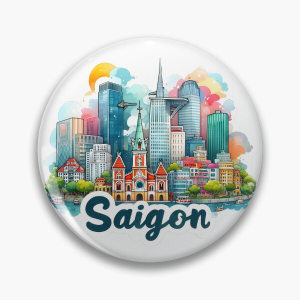 Item preview, SAIGON CITY VIETNAM ART DESIGN designed and sold by dearbedelia.