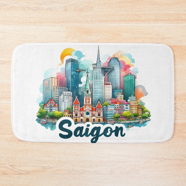 Item preview, SAIGON CITY VIETNAM ART DESIGN designed and sold by dearbedelia.