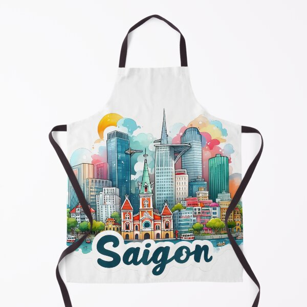 Item preview, SAIGON CITY VIETNAM ART DESIGN designed and sold by dearbedelia.