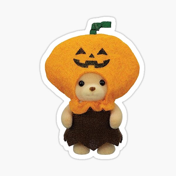 Item preview, Pumpkin Calico Critter- Halloween  designed and sold by Designsbyshoshi.