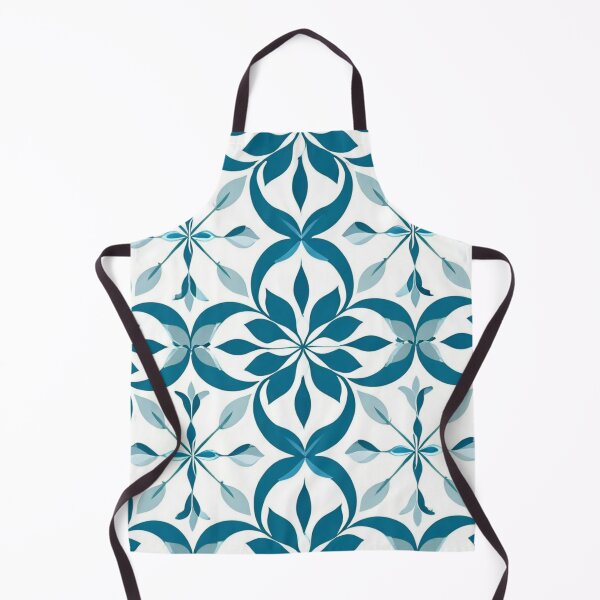 Item preview, Dianthus blue leaf and flower pattern designed and sold by JangmiHorang.