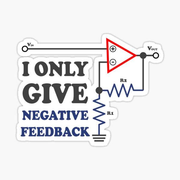 Item preview, I Only Give Negative Feedback designed and sold by ScienceCorner.