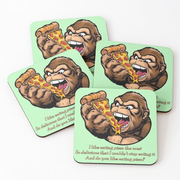 Item preview, kingkong pizza designed and sold by winaidigidesign.