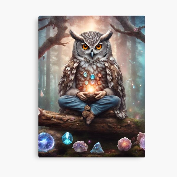 Item preview, Owl Spirit Animal Shaman Guide designed and sold by Kangaboy.