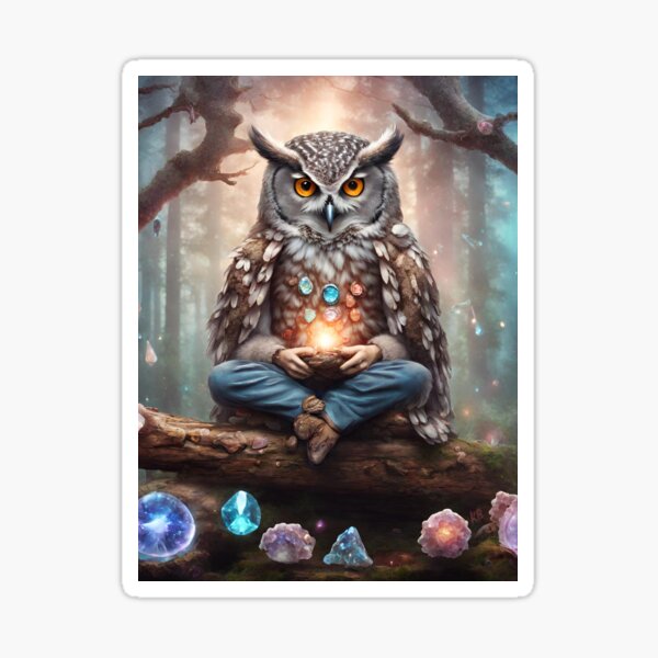 Item preview, Owl Spirit Animal Shaman Guide designed and sold by Kangaboy.