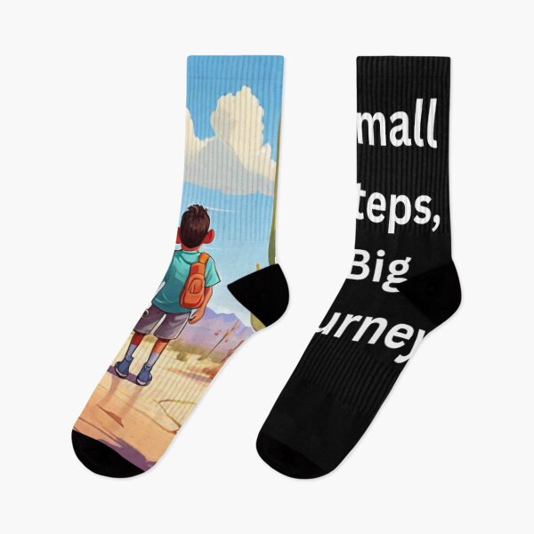 Item preview, Small Steps, Big Journeys designed and sold by MudmanExpress.