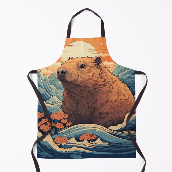 Item preview, Hokusai Capybara 2 designed and sold by AstroRisq.