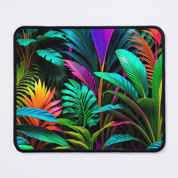 Item preview, Cool Neon Jungle Pattern designed and sold by TheArtOfPat.
