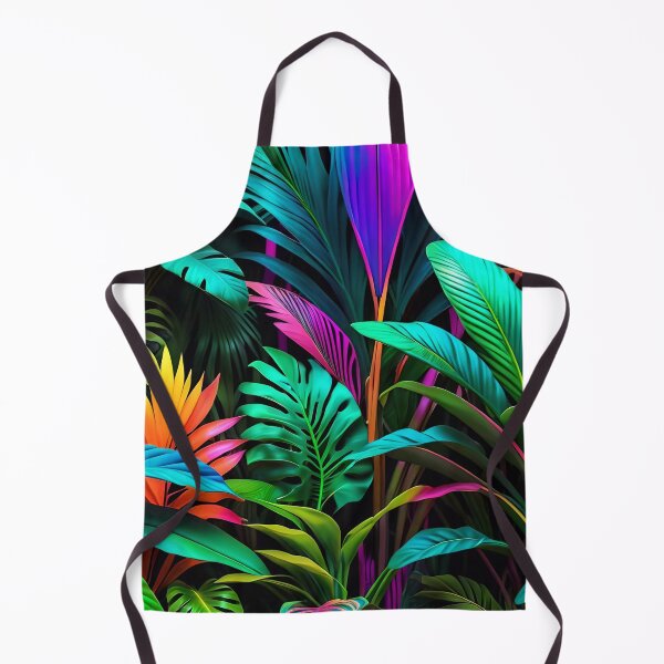 Artikelvorschau, Cool Neon Jungle Pattern entworfen und verkauft von TheArtOfPat.
