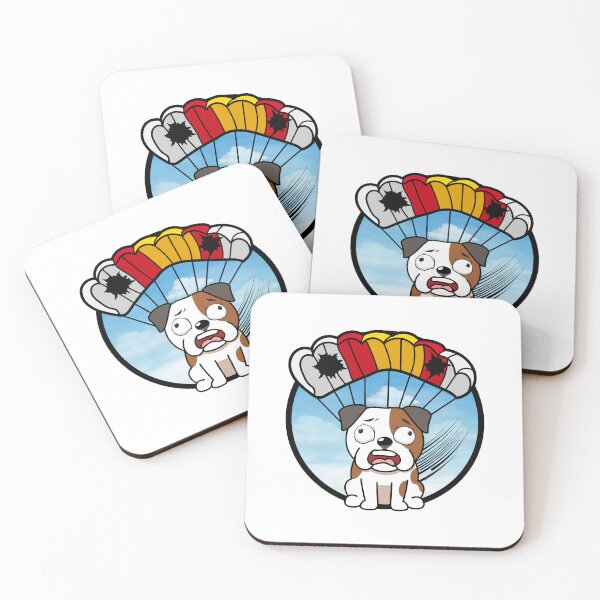 Item preview, Silly Bulldog has a broken parachute designed and sold by Pet Station.
