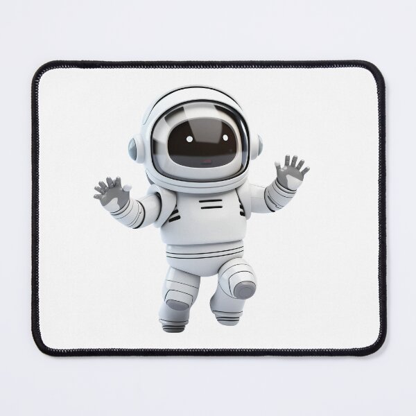Item preview, 3D Cartoon Astronaut, Spaceman, Logo, Sticker, Wall arts, Art Prints and More designed and sold by Kevin Lou.
