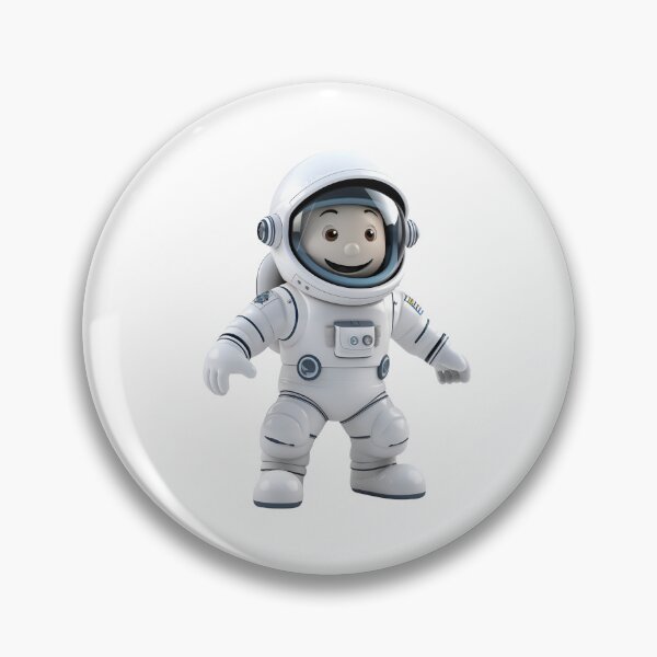 Item preview, 3D Cartoon Astronaut, Spaceman, Logo, Sticker, Wall arts, Art Prints and More designed and sold by Kevin Lou.