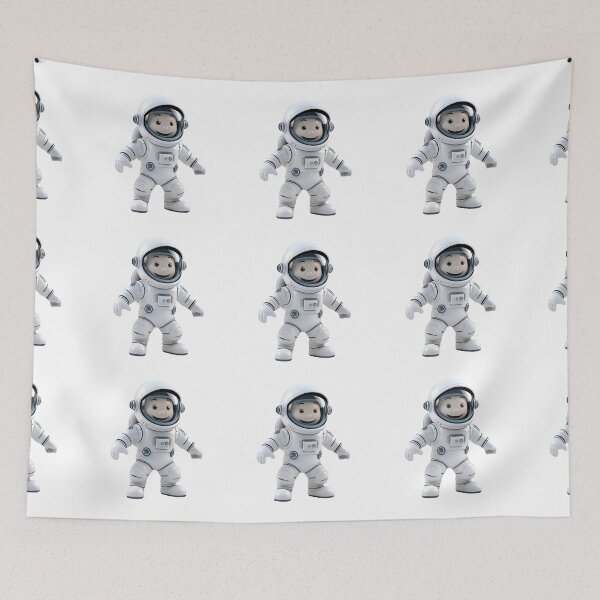 Item preview, 3D Cartoon Astronaut, Spaceman, Logo, Sticker, Wall arts, Art Prints and More designed and sold by Kevin Lou.