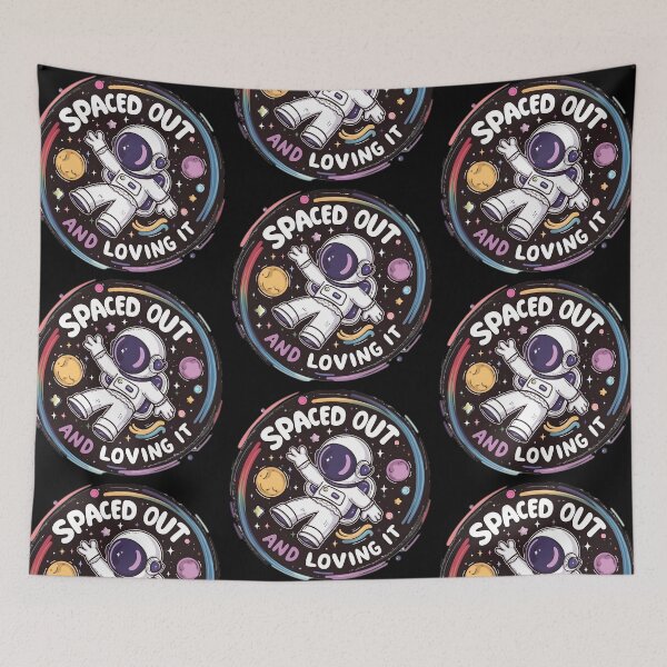 Item preview, Spaced Out And Loving It designed and sold by PlanetMarker.