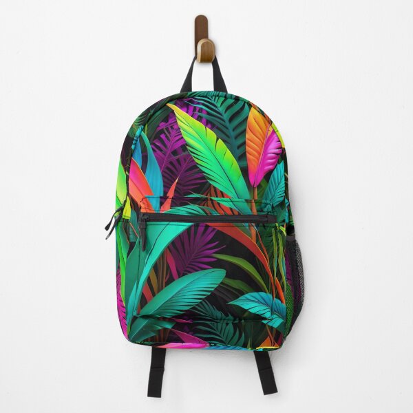 Item preview, Cool Neon Jungle Pattern designed and sold by TheArtOfPat.