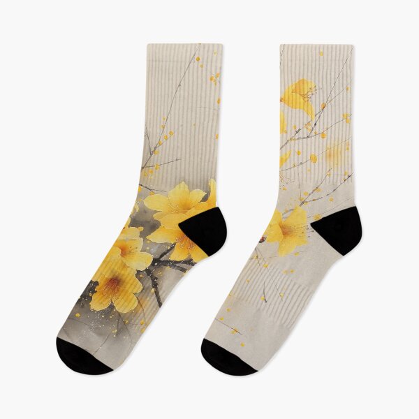 Item preview, Golden Forsythia Splendor Art Print designed and sold by EmilyFNM3D.