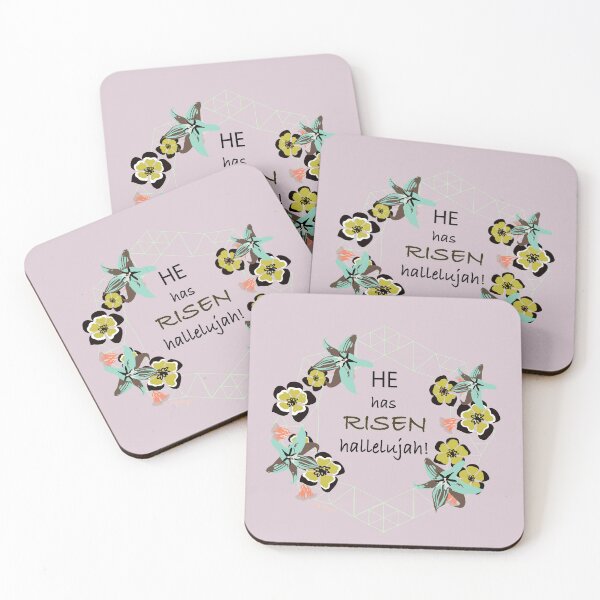 Item preview, Easter Card Geo Green Floral Lillies designed and sold by Ldydesign.