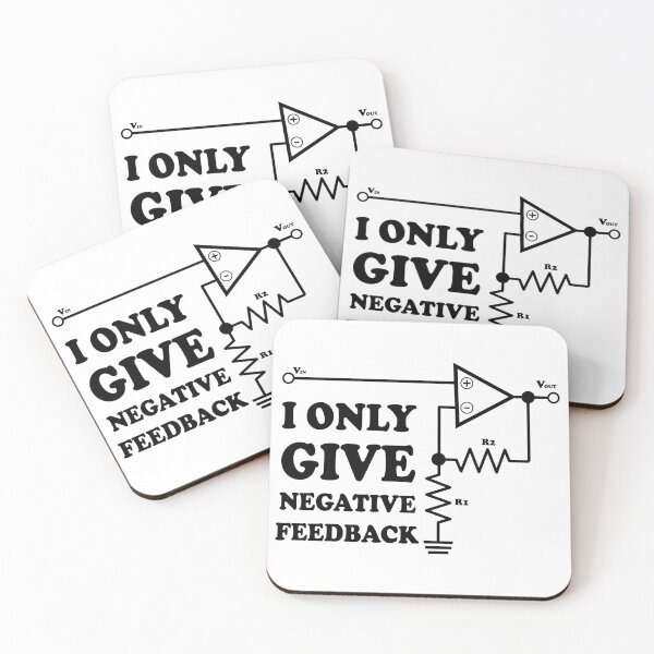 Item preview, I Only Give Negative Feedback designed and sold by ScienceCorner.