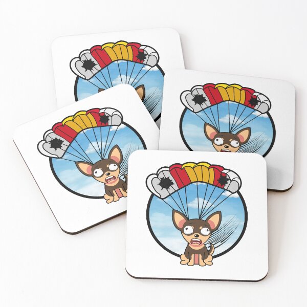Item preview, Silly Small dog has a broken parachute designed and sold by Pet Station.