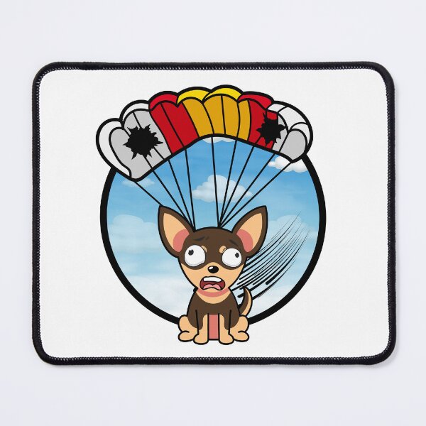 Item preview, Silly Small dog has a broken parachute designed and sold by Pet Station.