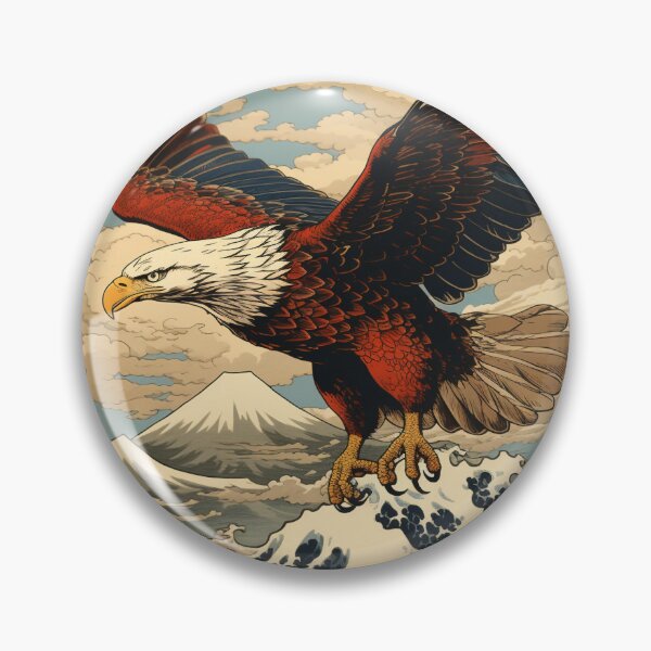 Item preview, Hokusai Eagle 2 designed and sold by AstroRisq.