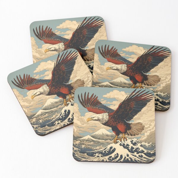 Item preview, Hokusai Eagle 2 designed and sold by AstroRisq.