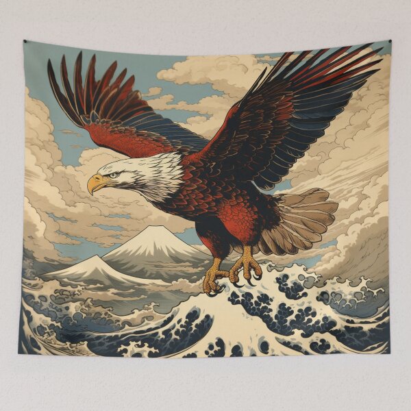 Item preview, Hokusai Eagle 2 designed and sold by AstroRisq.