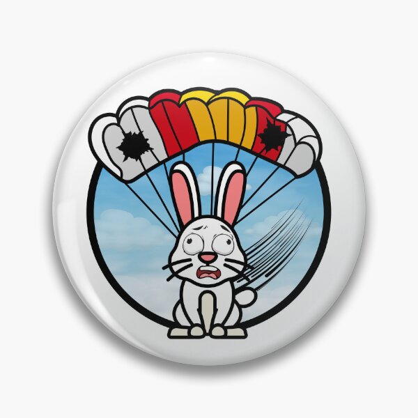 Item preview, Silly white rabbit has a broken parachute designed and sold by Pet Station.