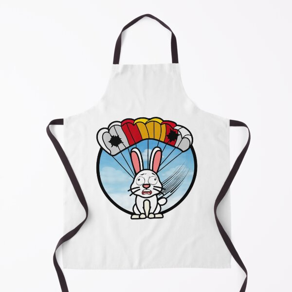Item preview, Silly white rabbit has a broken parachute designed and sold by Pet Station.