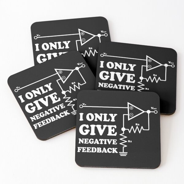 Item preview, I Only Give Negative Feedback designed and sold by ScienceCorner.