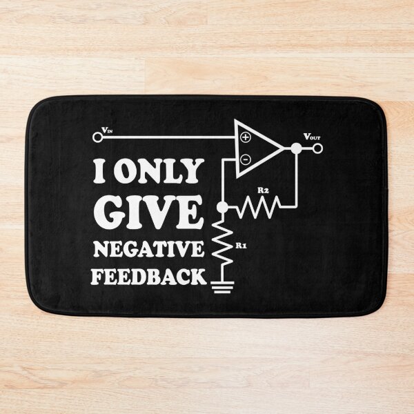 Item preview, I Only Give Negative Feedback designed and sold by ScienceCorner.