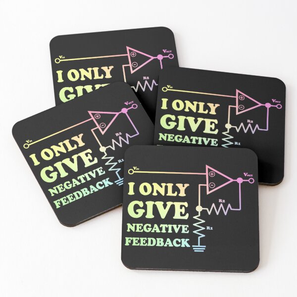 Item preview, I Only Give Negative Feedback designed and sold by ScienceCorner.
