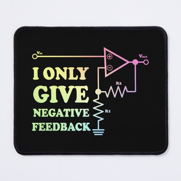 Item preview, I Only Give Negative Feedback designed and sold by ScienceCorner.
