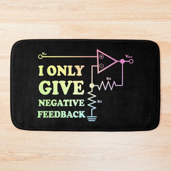 Item preview, I Only Give Negative Feedback designed and sold by ScienceCorner.