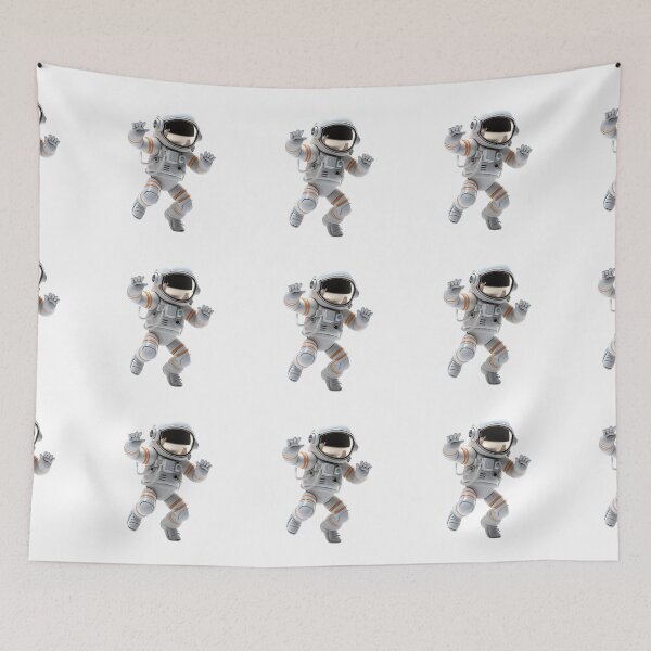 Item preview, 3D Cartoon Astronaut, Spaceman, Logo, Sticker, Wall arts, Art Prints and Mo designed and sold by Kevin Lou.