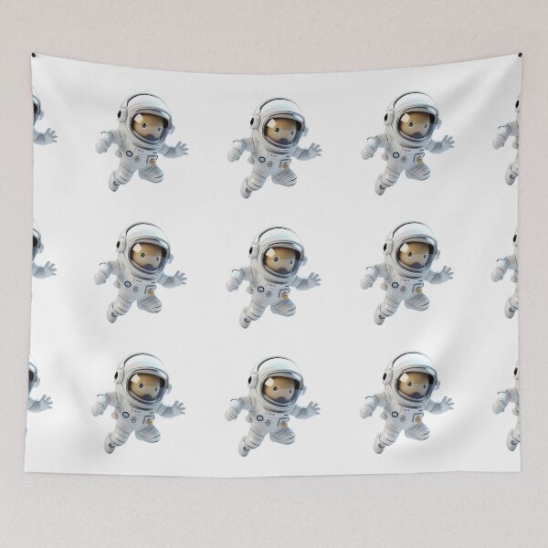 Item preview, 3D Cartoon Astronaut, Spaceman, Logo, Sticker, Wall arts, Art Prints and Mo designed and sold by Kevin Lou.