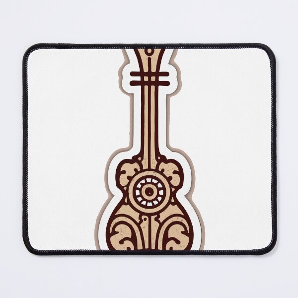 Item preview, Baroque Style Lute with Medieval Patterns designed and sold by NiftyWrx.