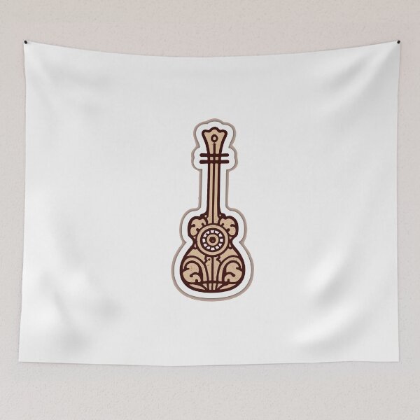 Item preview, Baroque Style Lute with Medieval Patterns designed and sold by NiftyWrx.